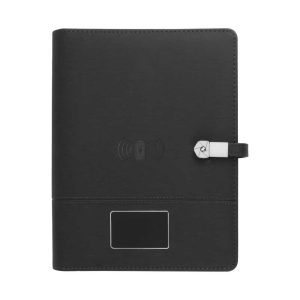 Wireless Powerbank Portfolio with USB and Light up Logo